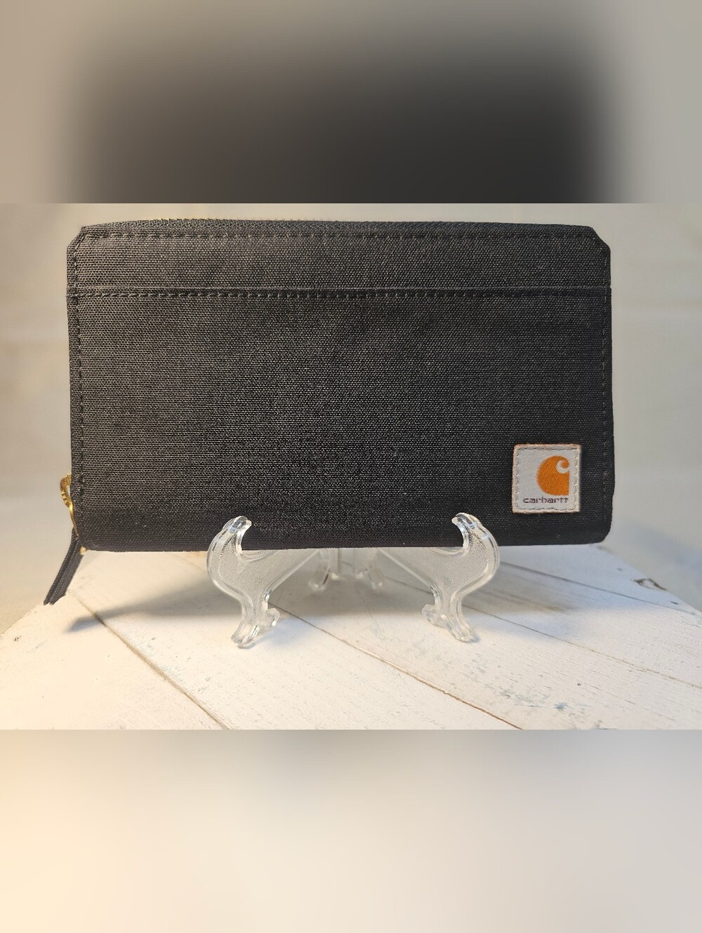 Carhartt Black Canvas Women's Wallet
